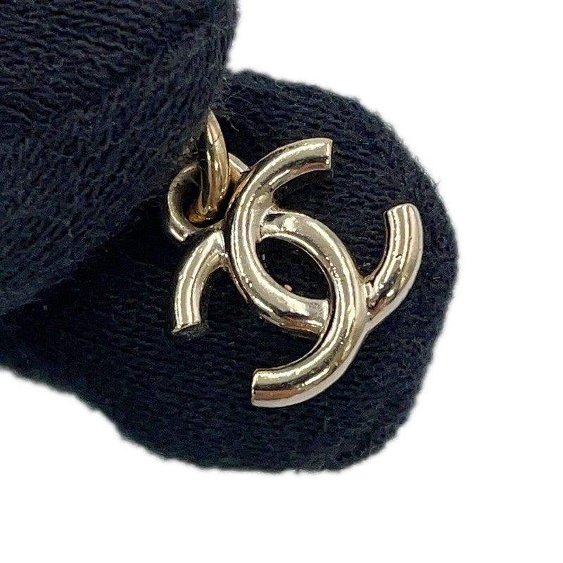 シャネル ネックレス ココマーク ロック チョーカー フェイクパール ラインストーン D22 C CHANEL アクセサリー