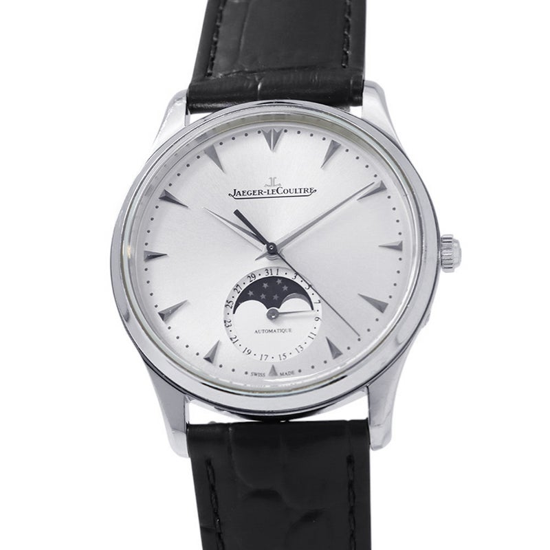 ジャガールクルト マスターウルトラスリム ムーンフェイズ 176.8.64.S JAEGER-LECOULTRE シルバー文字盤