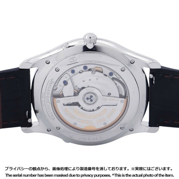 ジャガールクルト マスターウルトラスリム ムーンフェイズ 176.8.64.S JAEGER-LECOULTRE シルバー文字盤