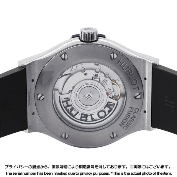 ウブロ クラシック フュージョン チタニウム 542.NX.1171.RX HUBLOT 腕時計 ウォッチ 黒文字盤