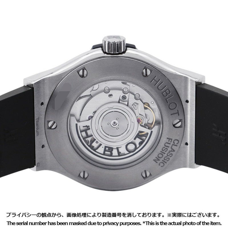 ウブロ クラシック フュージョン チタニウム 542.NX.1171.RX HUBLOT 腕時計 ウォッチ 黒文字盤