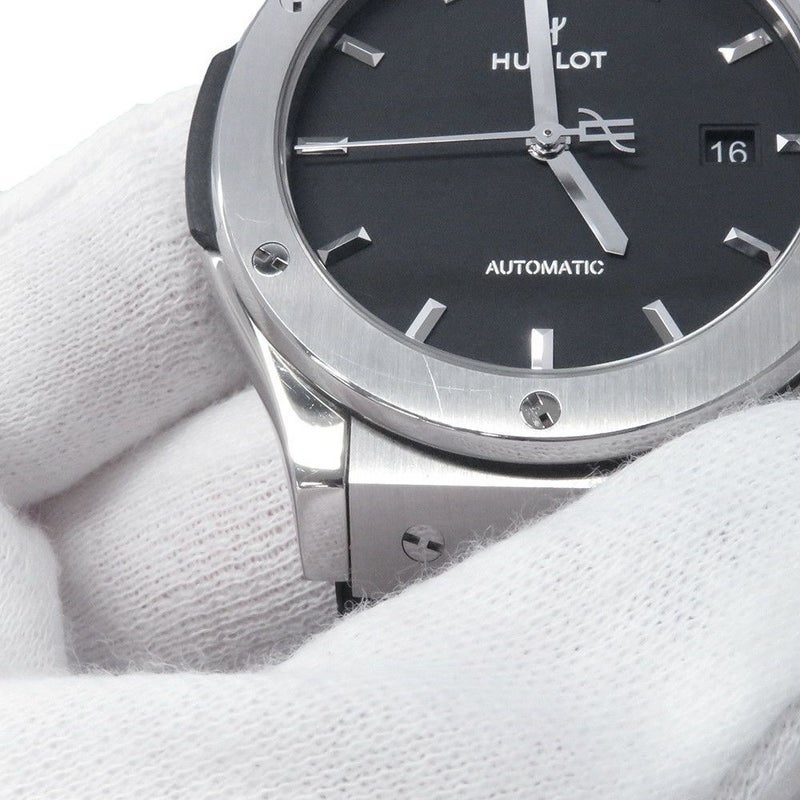 ウブロ クラシック フュージョン チタニウム 542.NX.1171.RX HUBLOT 腕時計 ウォッチ 黒文字盤