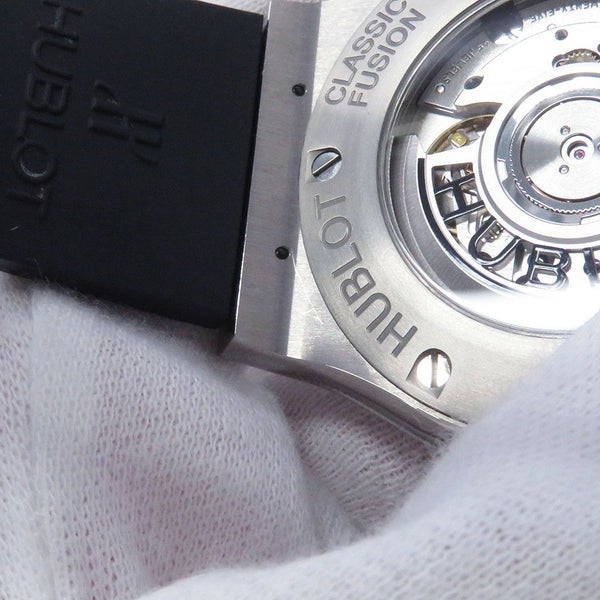 ウブロ クラシック フュージョン チタニウム 542.NX.1171.RX HUBLOT 腕時計 ウォッチ 黒文字盤