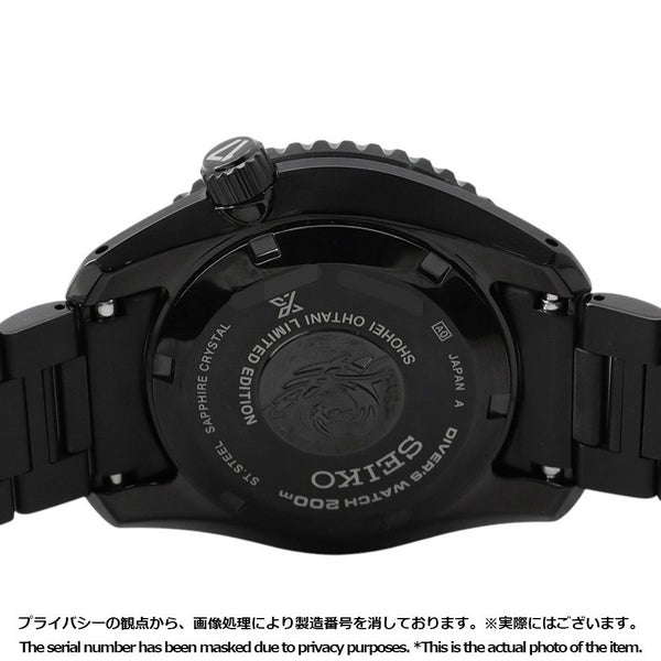 セイコー プロスペックス メカニカルダイバーズ 1968 ヘリテージ GMT 大谷翔平 2025限定モデル 国内限定1700本 黒文字盤