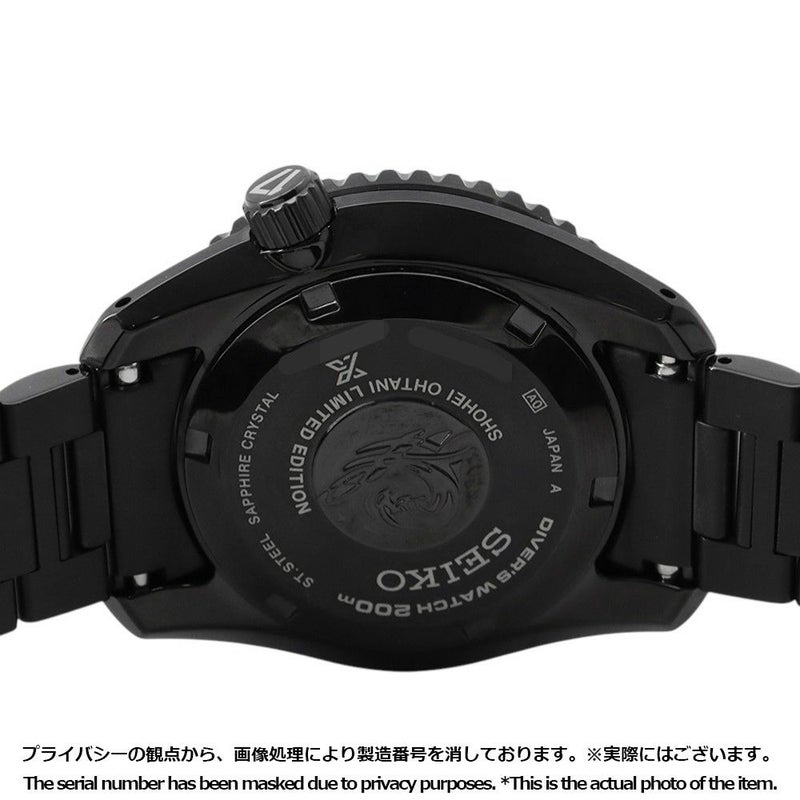 セイコー プロスペックス メカニカルダイバーズ 1968 ヘリテージ GMT 大谷翔平 2025限定モデル 国内限定1700本 黒文字盤