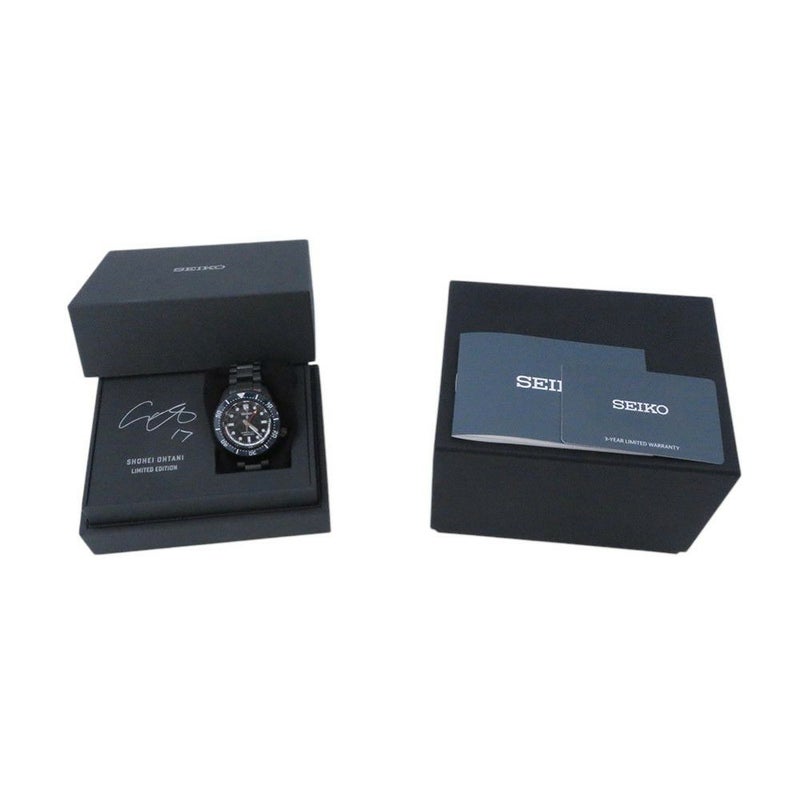 セイコー プロスペックス メカニカルダイバーズ 1968 ヘリテージ GMT 大谷翔平 2025限定モデル 国内限定1700本 黒文字盤