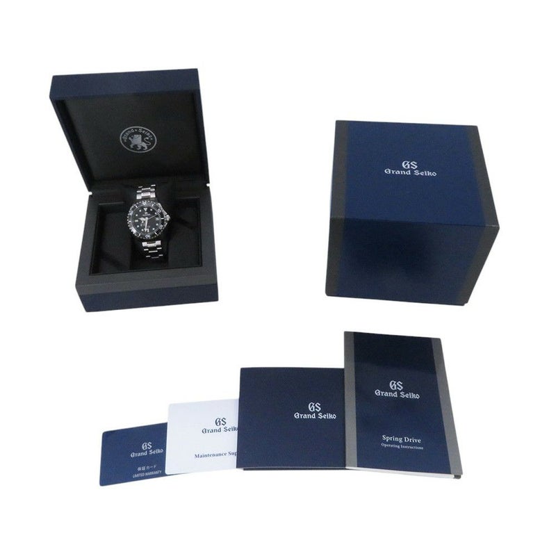 セイコー グランドセイコー スポーツコレクション スプリングドライブ SBGA461 SEIKO 腕時計 ウォッチ 黒文字盤