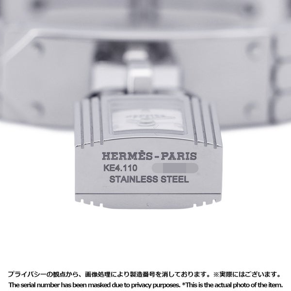 エルメス ケリーウォッチ ミニ KE4.110 HERMES 腕時計 ウォッチ ホワイトラッカー文字盤
