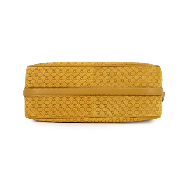 グッチ ショルダーバッグ GGスエード/レザー ハーフ ホースビット ミディアム 860787 GUCCI バッグ