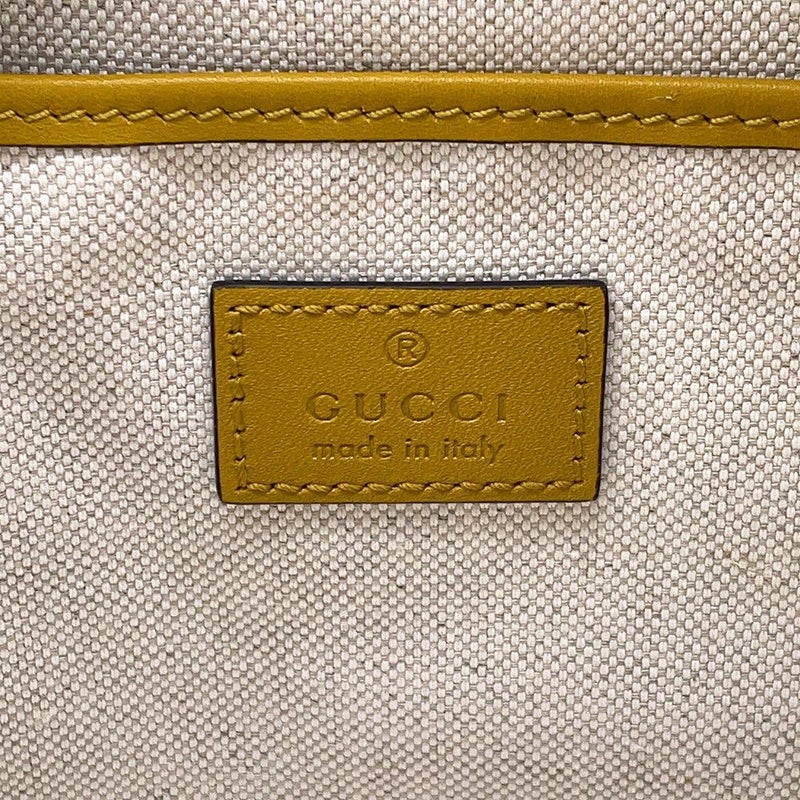 グッチ ショルダーバッグ GGスエード/レザー ハーフ ホースビット ミディアム 860787 GUCCI バッグ