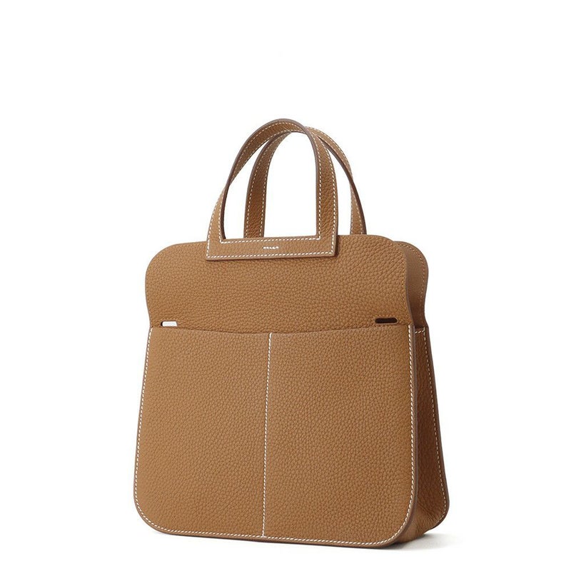 エルメス ハンドバッグ アルザン25 ゴールド/ゴールド金具 トリヨンクレマンス B刻印 ２wayショルダー