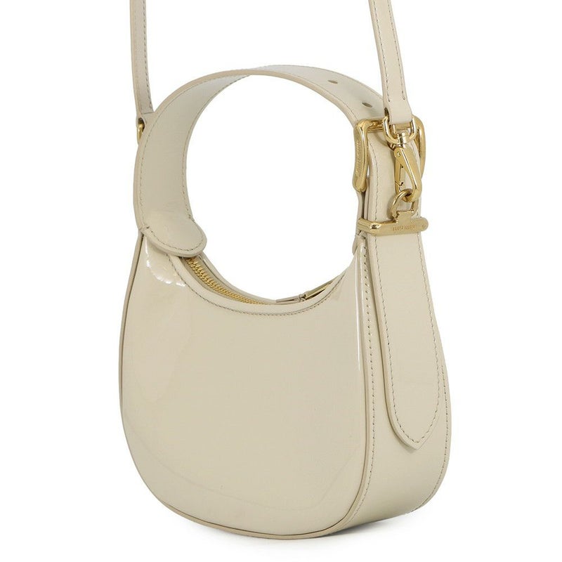 ミュウミュウ ハンドバッグ ホーボーバッグ パテント 5BP084 Miu Miu 2way