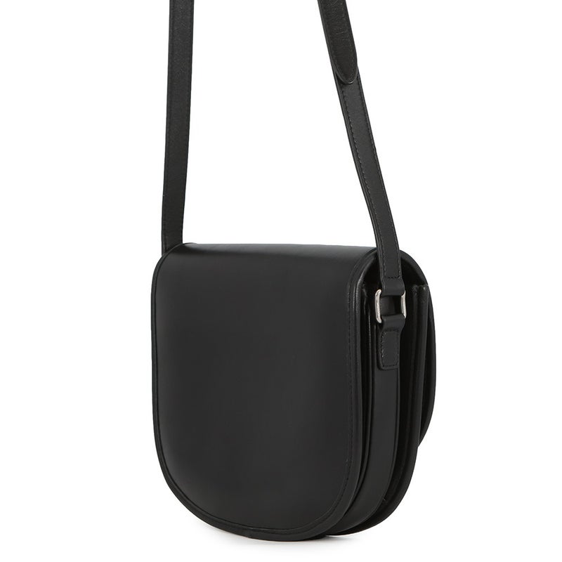 セリーヌ ショルダーバッグ トリオンフ ブザス ミディアム 114453 CELINE 黒
