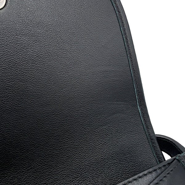 セリーヌ ショルダーバッグ トリオンフ ブザス ミディアム 114453 CELINE 黒