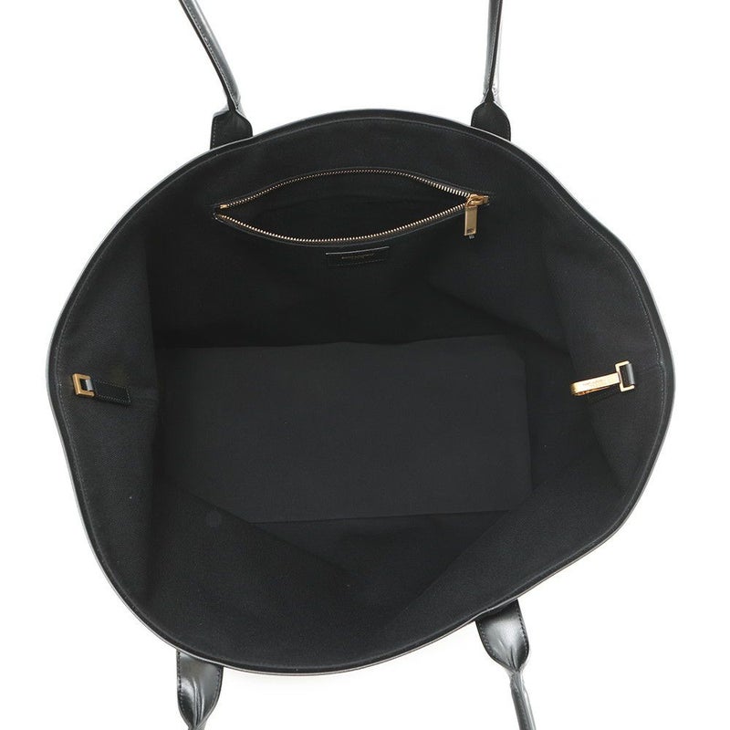 サンローランパリ トートバッグ リヴゴーシュ キャンバス 780096 SAINT LAURENT PARIS 黒