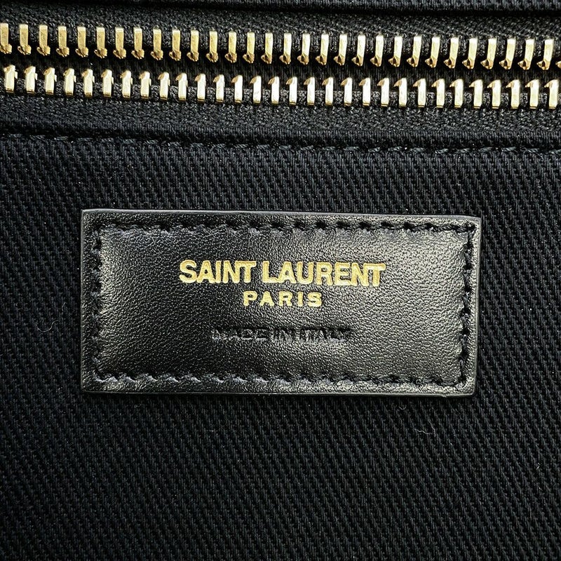 サンローランパリ トートバッグ リヴゴーシュ キャンバス 780096 SAINT LAURENT PARIS 黒