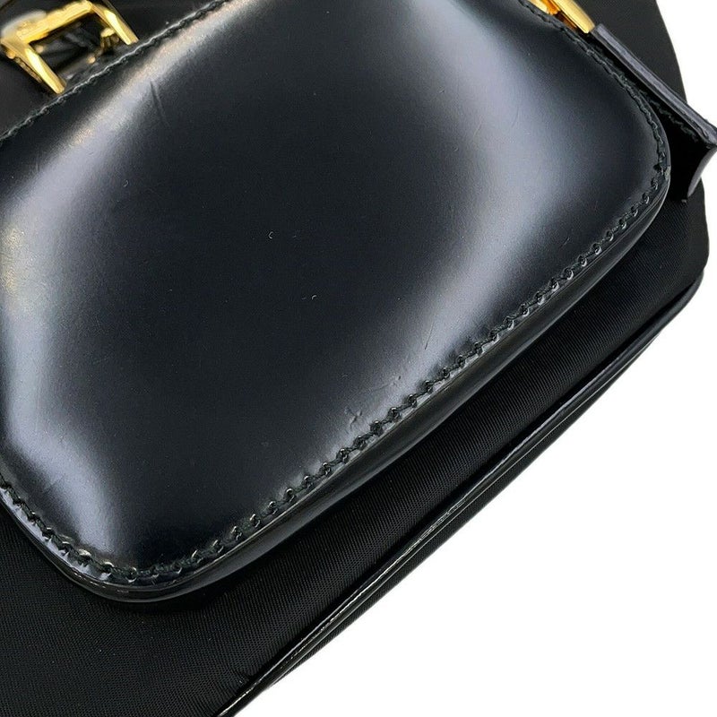 プラダ ショルダーバッグ Re-Nylon バックパック ナイロン レザー 1BZ075 PRADA 黒 ボディバッグ