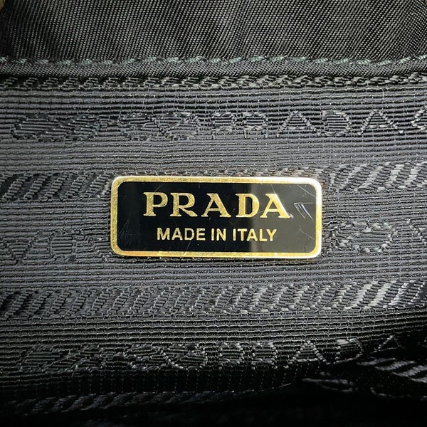 プラダ ショルダーバッグ Re-Nylon バックパック ナイロン レザー 1BZ075 PRADA 黒 ボディバッグ