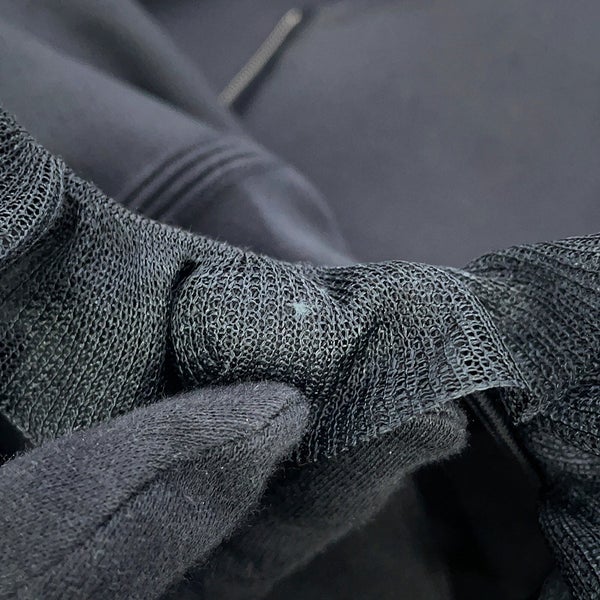 エルメス ジャケット ジップアップ・ジャケット レディースサイズ40 HERMES アウター 黒