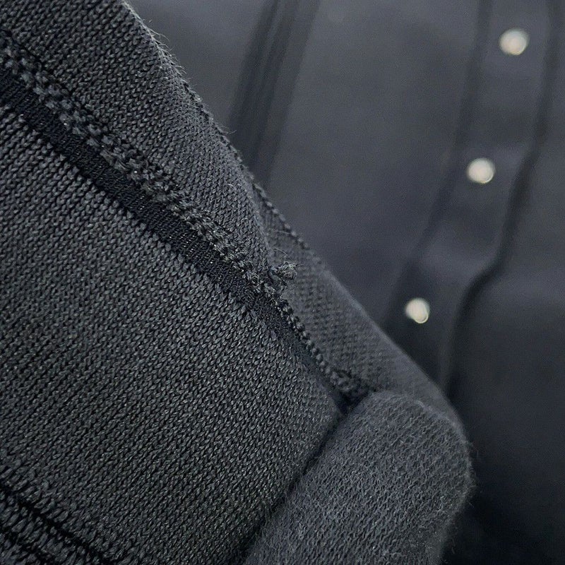 エルメス ジャケット ジップアップ・ジャケット レディースサイズ40 HERMES アウター 黒