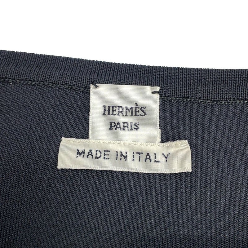 エルメス ジャケット ジップアップ・ジャケット レディースサイズ40 HERMES アウター 黒