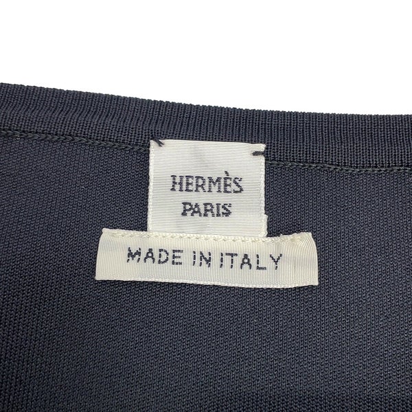 エルメス ジャケット ジップアップ・ジャケット レディースサイズ40 HERMES アウター 黒