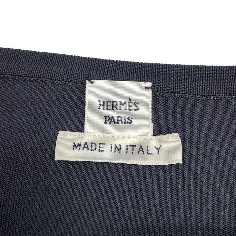 エルメス ジャケット ジップアップ・ジャケット レディースサイズ40 HERMES アウター 黒