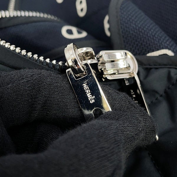 エルメス コート リバーシブル シェーヌダンクル ショートコート レディースサイズ34 HERMES アウター