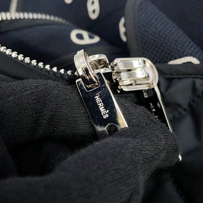 エルメス コート リバーシブル シェーヌダンクル ショートコート レディースサイズ34 HERMES アウター