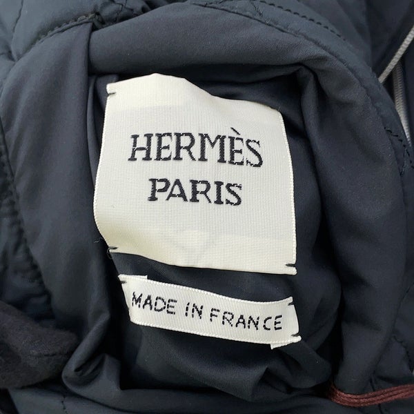 エルメス コート リバーシブル シェーヌダンクル ショートコート レディースサイズ34 HERMES アウター