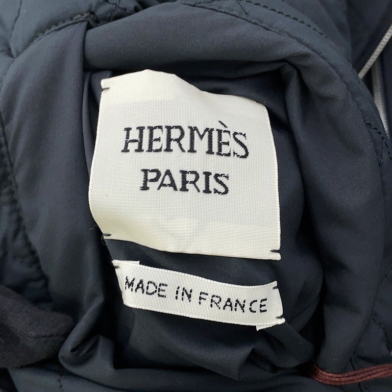 エルメス コート リバーシブル シェーヌダンクル ショートコート レディースサイズ34 HERMES アウター