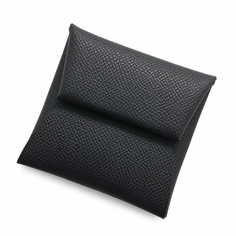エルメス コインケース バスティア ブラック エプソン W刻印 HERMES 財布 黒