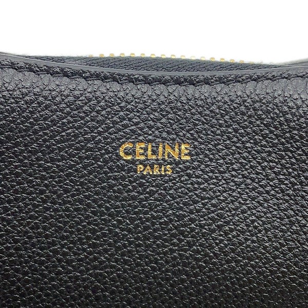 セリーヌ ハンドバッグ ティーン ルル カーフレザー 120723ENY.38NO CELINE 2wayショルダーバッグ 黒
