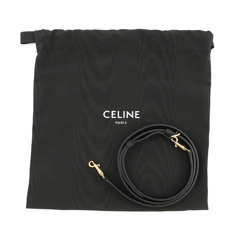 セリーヌ ハンドバッグ ティーン ルル カーフレザー 120723ENY.38NO CELINE 2wayショルダーバッグ 黒