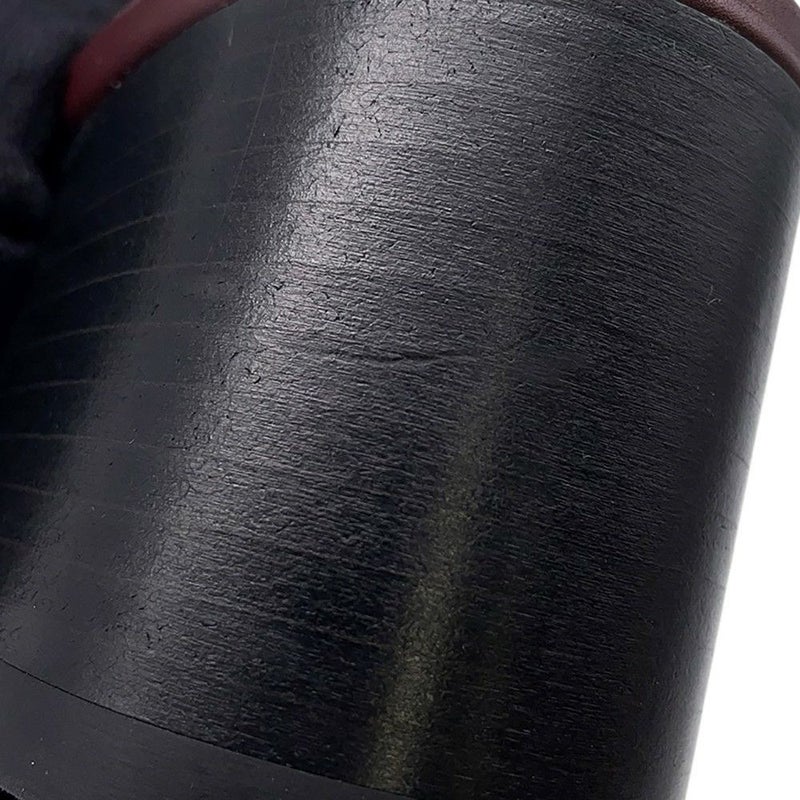 エルメス サンダル エルベ60 ボルドー/シルバー金具 ボックスカーフ レディースサイズ38 HERMES 靴