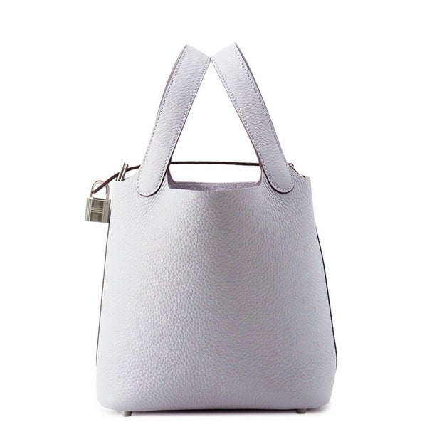 エルメス ハンドバッグ ピコタンロックPM グリパンタン/シルバー金具 トリヨンクレマンス K刻印