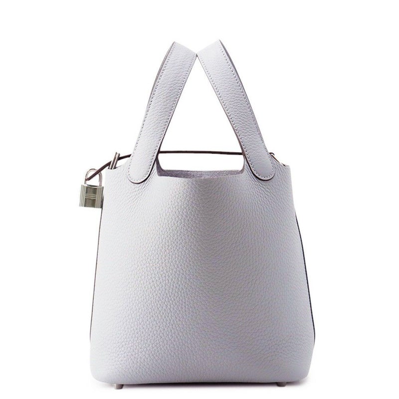 エルメス ハンドバッグ ピコタンロックPM グリパンタン/シルバー金具 トリヨンクレマンス K刻印