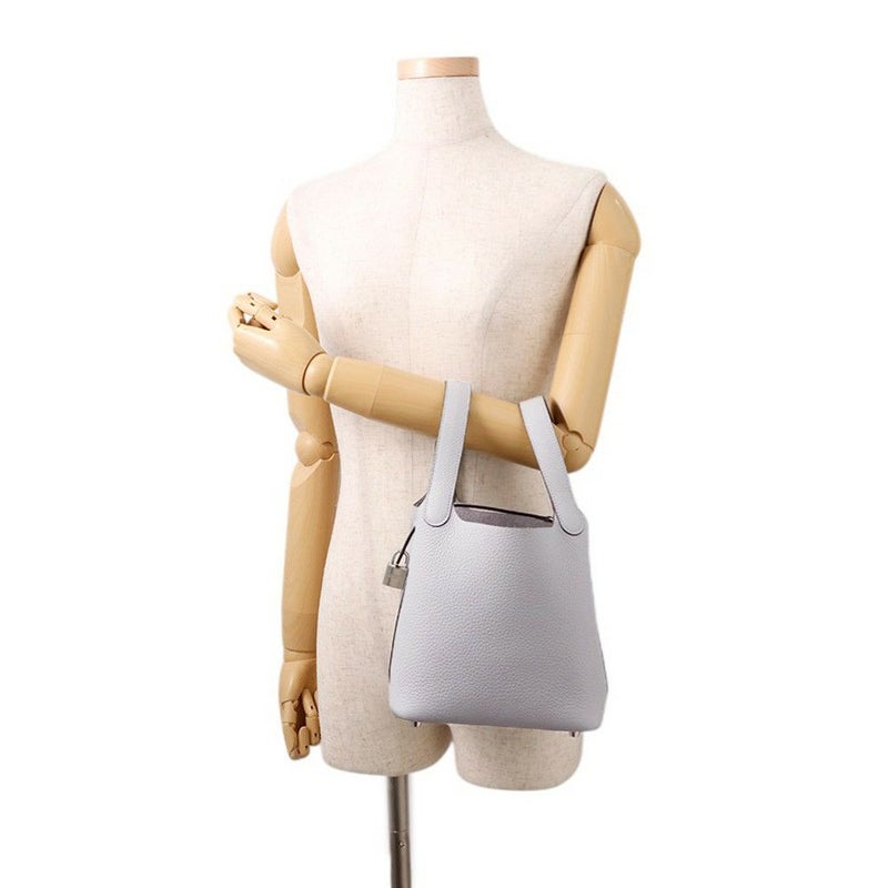 エルメス ハンドバッグ ピコタンロックPM グリパンタン/シルバー金具 トリヨンクレマンス K刻印