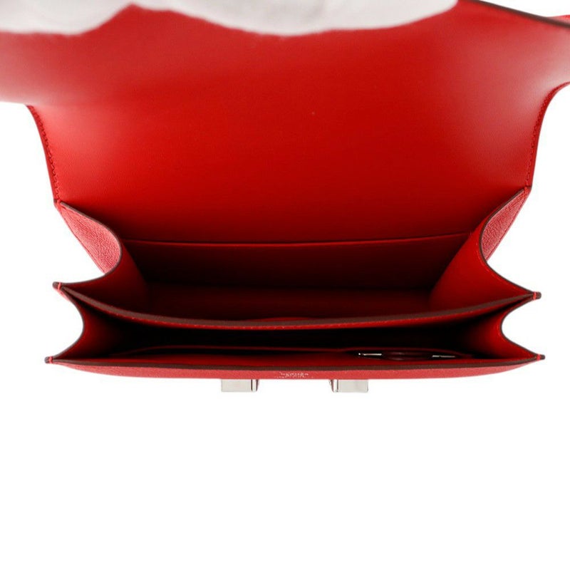 エルメス ミニ コンスタンス3 ミロワール ルージュラデュー/シルバー金具 エプソン K刻印