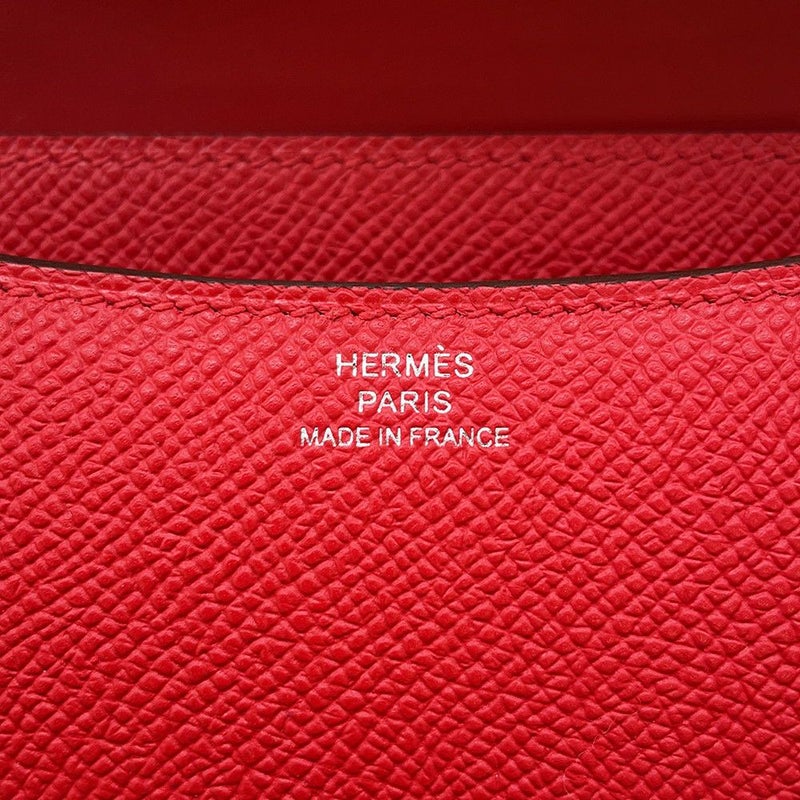 エルメス ミニ コンスタンス3 ミロワール ルージュラデュー/シルバー金具 エプソン K刻印