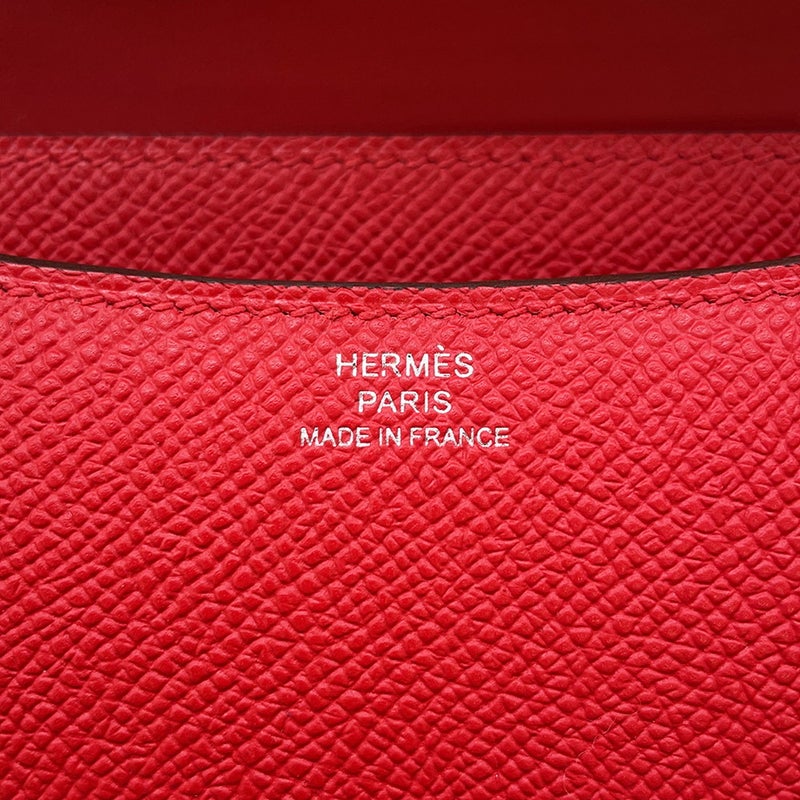 エルメス ミニ コンスタンス3 ミロワール ルージュラデュー/シルバー金具 エプソン K刻印