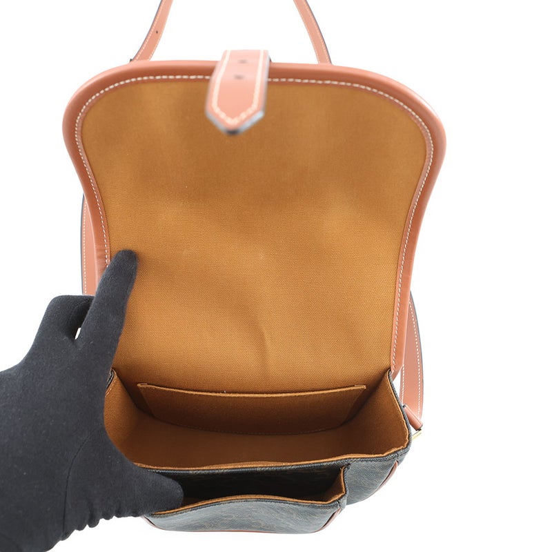 セリーヌ ショルダーバッグ ミディアム フォルコ トリオンフ 191502 CELINE ブラウン