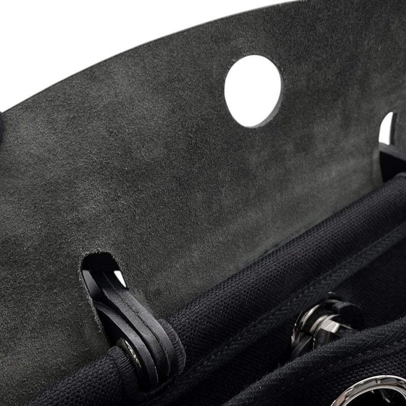 エルメス エールバッグジップPM ルトゥルネ ブラック/シルバー金具 トワルミリタリー/ヴァッシュハンター W刻印 ２way 黒