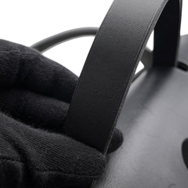 エルメス エールバッグジップPM ルトゥルネ ブラック/シルバー金具 トワルミリタリー/ヴァッシュハンター W刻印 ２way 黒