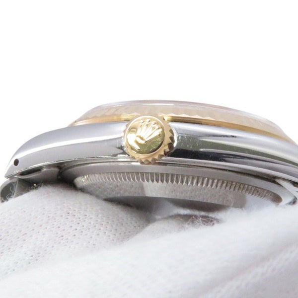 ロレックス デイトジャスト L番 SS/K18YG 16233 ROLEX 腕時計 シャンパン文字盤