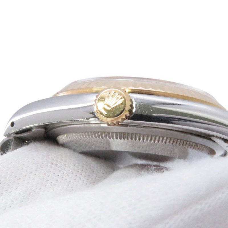 ロレックス デイトジャスト L番 SS/K18YG 16233 ROLEX 腕時計 シャンパン文字盤