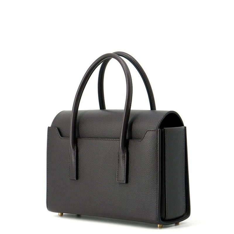 エルメス ハンドバッグ ニュードラッグII プルノワール/ゴールド金具 エバーカラー W刻印