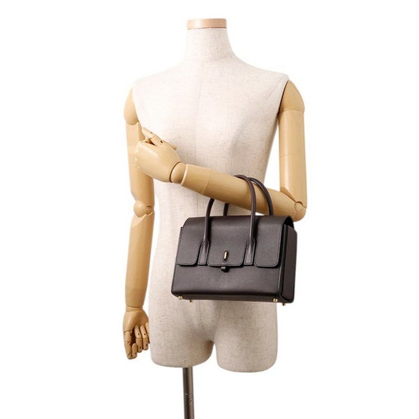 エルメス ハンドバッグ ニュードラッグII プルノワール/ゴールド金具 エバーカラー W刻印