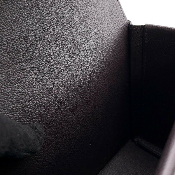 エルメス ハンドバッグ ニュードラッグII プルノワール/ゴールド金具 エバーカラー W刻印