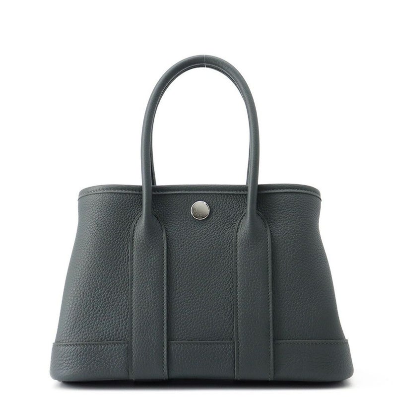 エルメス トートバッグ ネオ・ガーデン 23 ガーデンパーティ ヴェールマングローブ/シルバー金具 トゴ K刻印